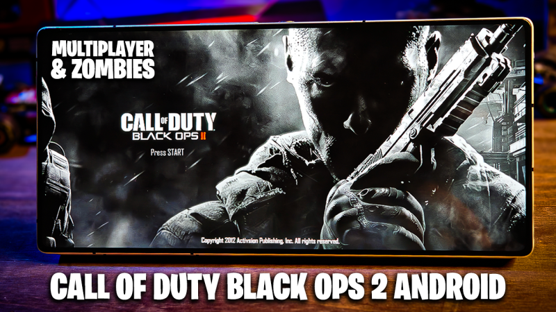 CALL OF DUTY BLACK OPS 2 PARA ANDROID COM MULTIPLAYER ONLINE E MODO ZOMBIES!