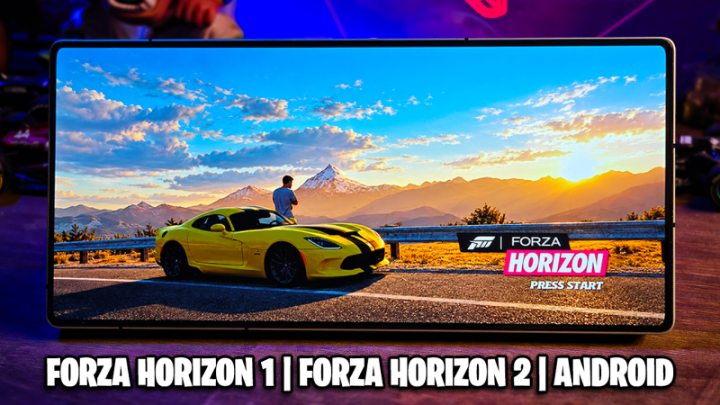 FORZA HORIZON 1 E FORZA HORIZON 2 NATIVOS PARA ANDROID!