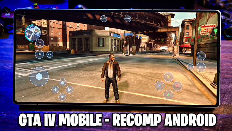 FINALMENTE!!! GTA 4 NATIVO PARA ANDROID! | GTA 4 RECOMP LIBERTY RECOMP ANDROID