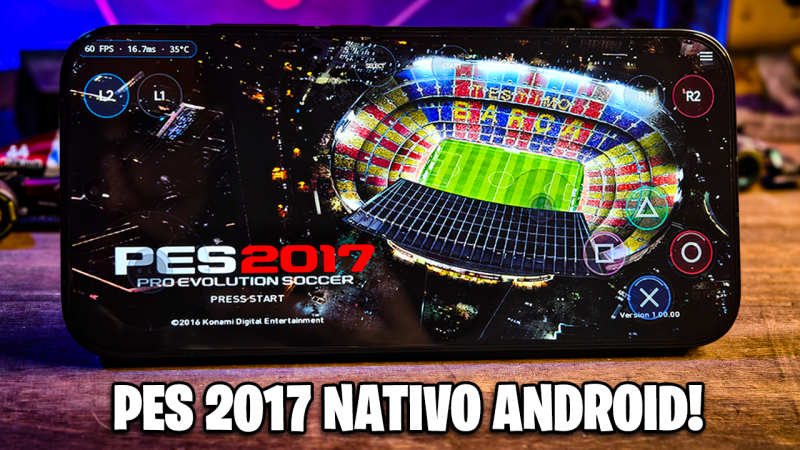 PES 2017 NATIVO PARA ANDROID SAIU!!!