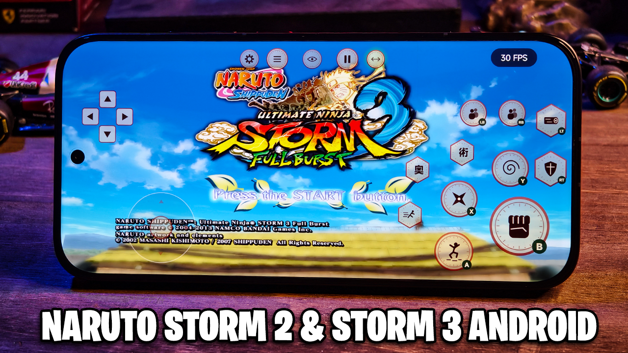NARUTO STORM 2 & NARUTO STORM 3 FULL BURST NATIVOS PARA ANDROID!!!